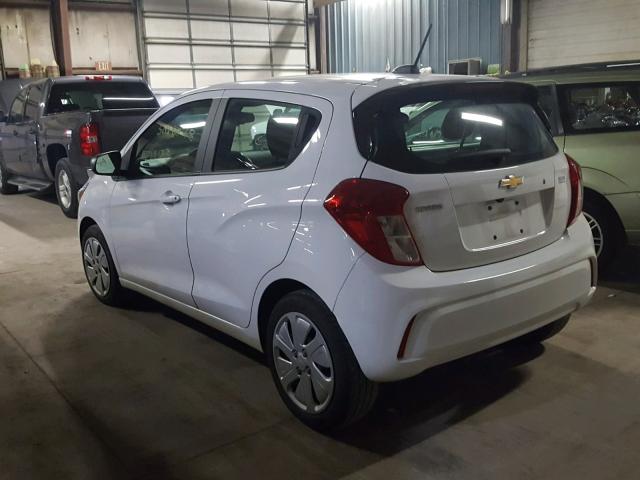 KL8CB6SA8HC803187 - 2017 CHEVROLET SPARK LS WHITE photo 3