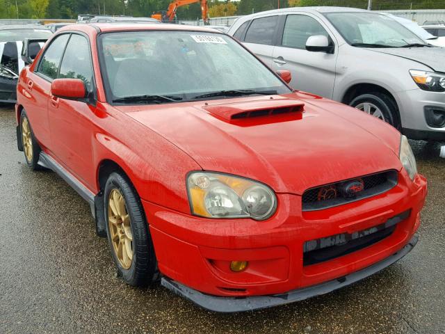 JF1GD29604H518578 - 2004 SUBARU IMPREZA WR RED photo 1