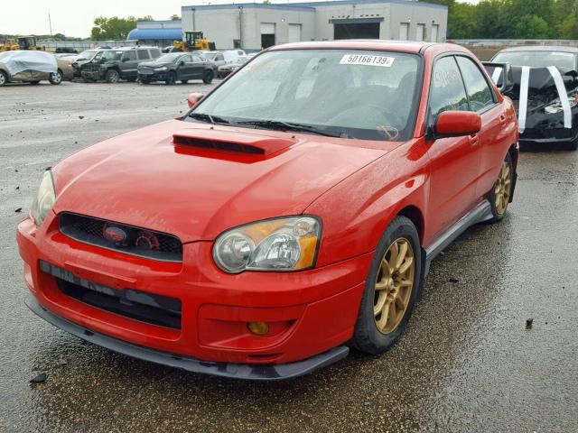 JF1GD29604H518578 - 2004 SUBARU IMPREZA WR RED photo 2