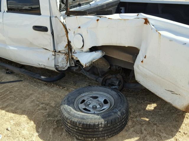 1D7HE28K36S614520 - 2006 DODGE DAKOTA QUA WHITE photo 9