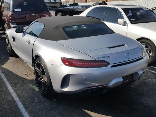 WDDYK8AA5JA014478 - 2018 MERCEDES-BENZ AMG GT C SILVER photo 3