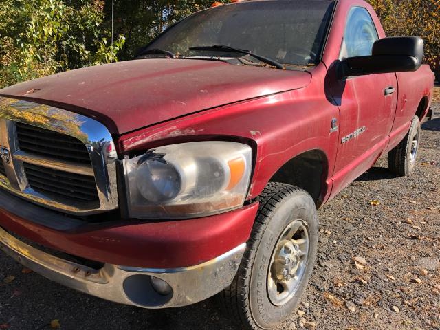 3D7KS26C16G170989 - 2006 DODGE RAM 2500 S BURGUNDY photo 1