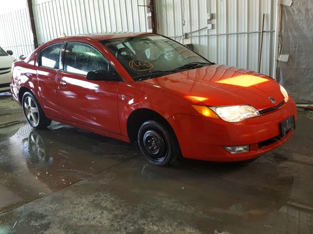1G8AW15F67Z125039 - 2007 SATURN ION LEVEL RED photo 1