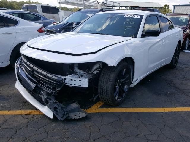 2C3CDXHG8GH331320 - 2016 DODGE CHARGER SX WHITE photo 2