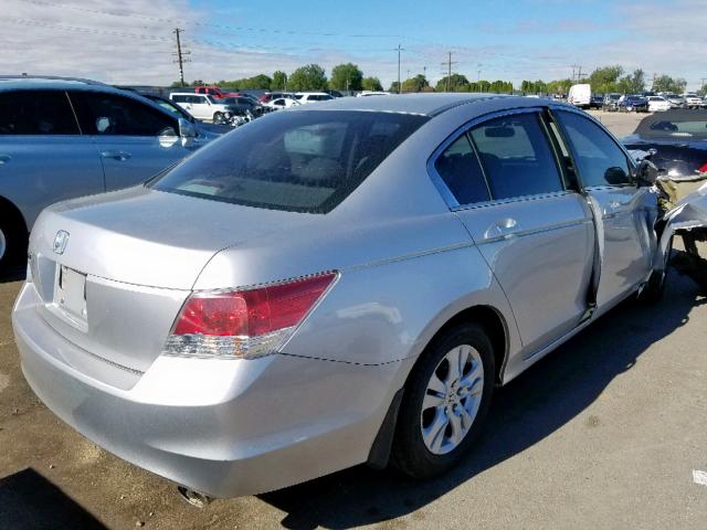 1HGCP2F42AA076847 - 2010 HONDA ACCORD LXP SILVER photo 4