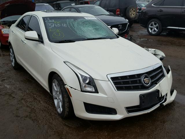 1G6AG5RX3D0174814 - 2013 CADILLAC ATS WHITE photo 1