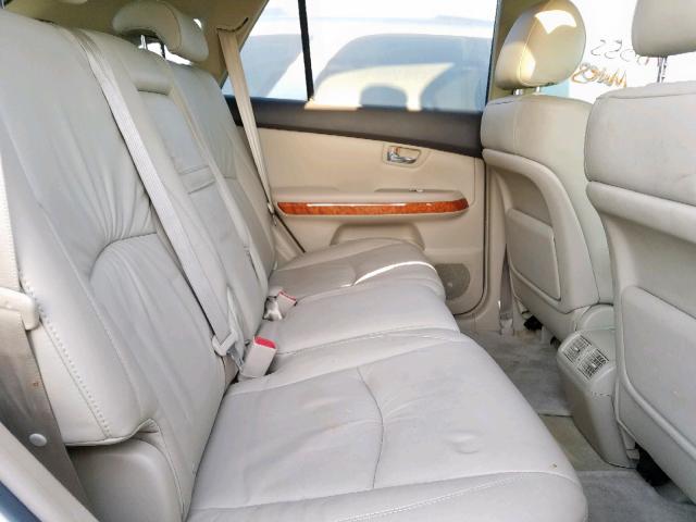 JTJGW31U582850302 - 2008 LEXUS RX 400H WHITE photo 6