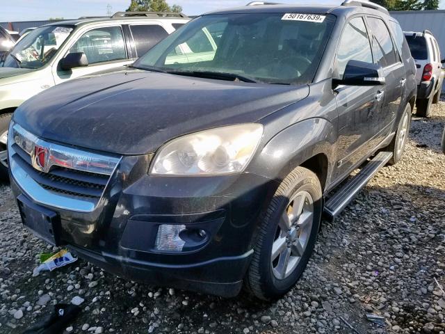 5GZER337X8J186849 - 2008 SATURN OUTLOOK XR შავი ფოტო 2