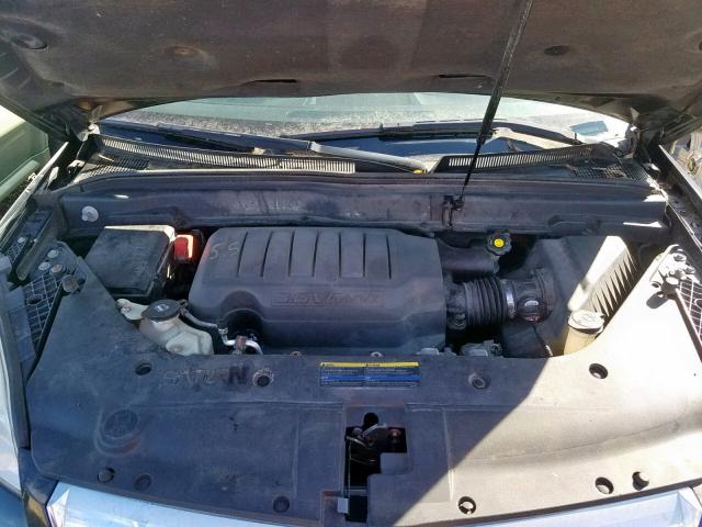 5GZER337X8J186849 - 2008 SATURN OUTLOOK XR შავი ფოტო 7