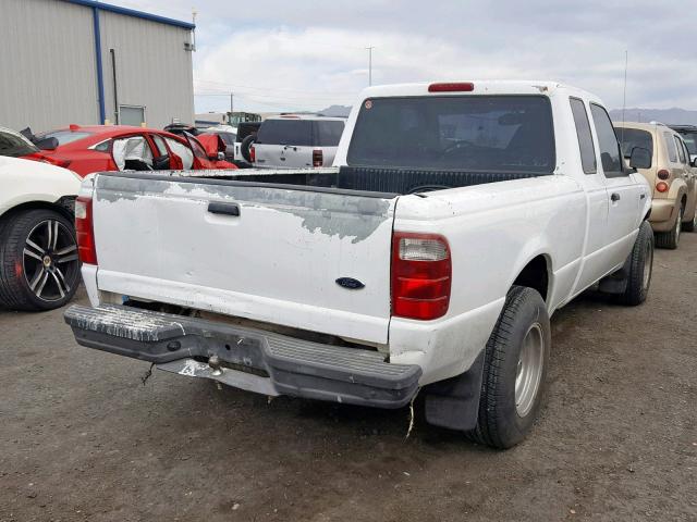 1FTYR14U91PA75204 - 2001 FORD RANGER SUP WHITE photo 4