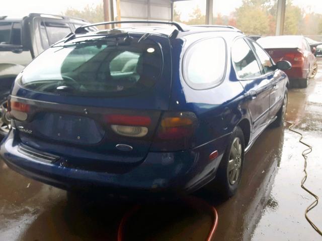 1FALP57U8VA115208 - 1997 FORD TAURUS GL BLUE photo 4