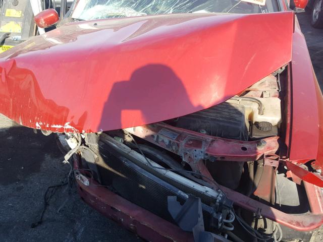 2B3CA3CV9AH221985 - 2010 DODGE CHARGER SX RED photo 7