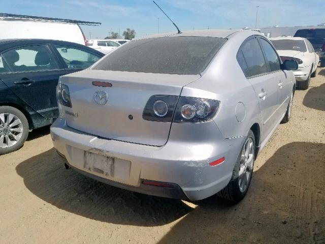 JM1BK323471651146 - 2007 MAZDA 3 S SILVER photo 4