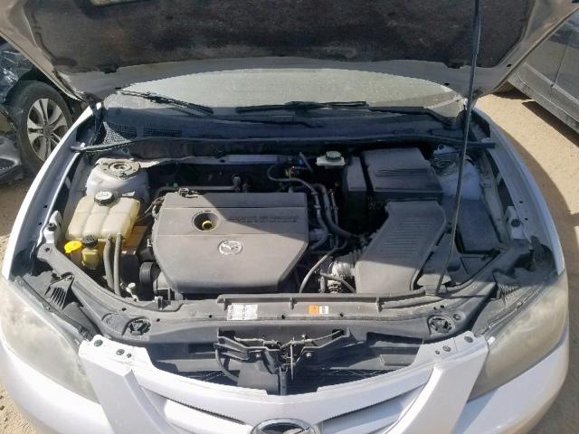 JM1BK323471651146 - 2007 MAZDA 3 S SILVER photo 7