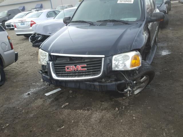 1GKDT13S852186656 - 2005 GMC ENVOY BLACK photo 9