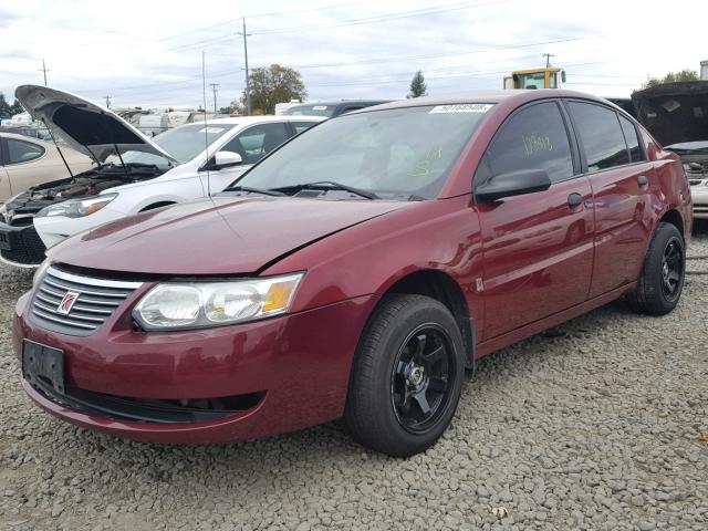 1G8AG52F65Z162422 - 2005 SATURN ION LEVEL MAROON photo 2