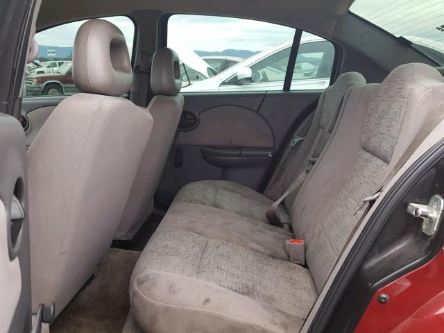1G8AG52F65Z162422 - 2005 SATURN ION LEVEL MAROON photo 6