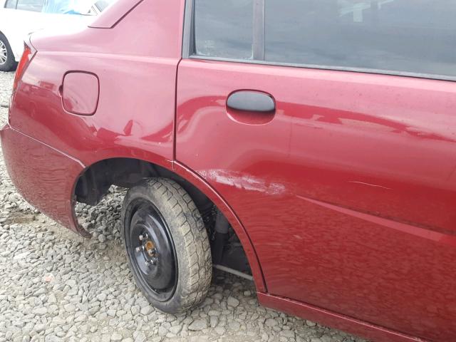 1G8AG52F65Z162422 - 2005 SATURN ION LEVEL MAROON photo 9
