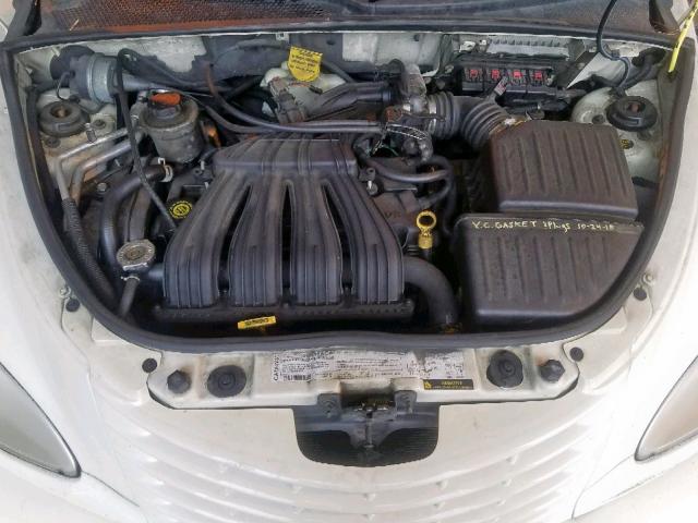 3C4FY58B94T314583 - 2004 CHRYSLER PT CRUISER WHITE photo 7