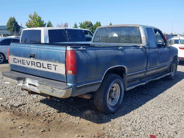 2GCGC29N3N1181073 - 1992 CHEVROLET GMT-400 C2 BLUE photo 4