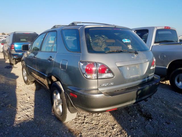 JTJGF10U610110054 - 2001 LEXUS RX 300 GRAY photo 3