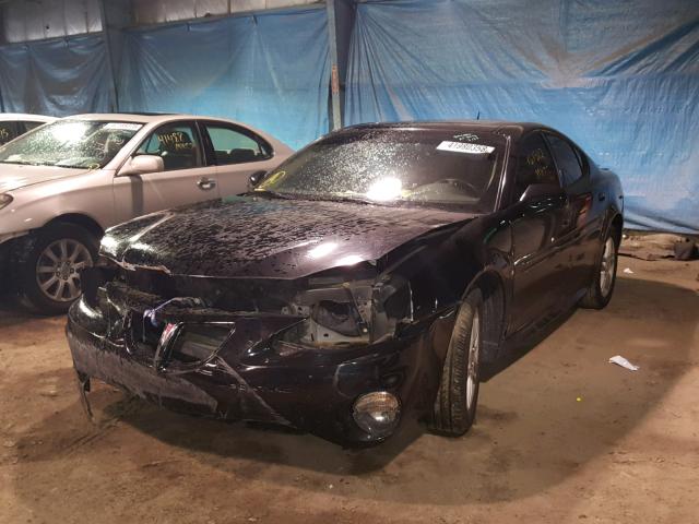 2G2WR584871179413 - 2007 PONTIAC GRAND PRIX BLACK photo 2