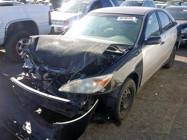 4T1BE32K32U016534 - 2002 TOYOTA CAMRY LE BLACK photo 2