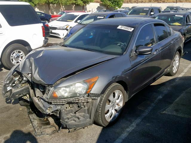 1HGCP2F84AA132533 - 2010 HONDA ACCORD EXL GRAY photo 2