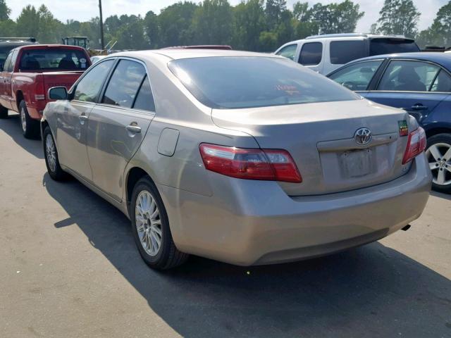 4T1BE46K27U029878 - 2007 TOYOTA CAMRY CE BROWN photo 3