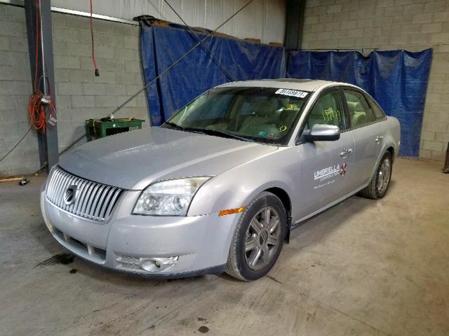 1MEHM42W69G628731 - 2009 MERCURY SABLE PREM SILVER photo 2