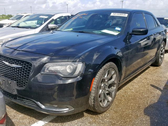 2C3CCABG7GH123938 - 2016 CHRYSLER 300 S BLACK photo 2