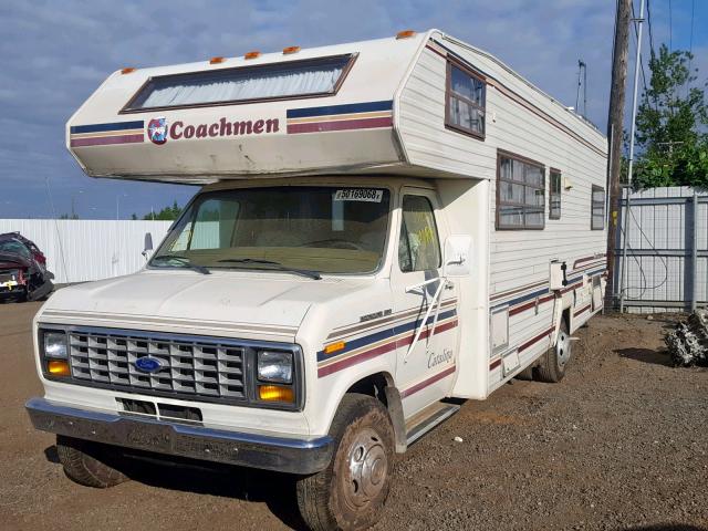 1FDKE30G3JHA27281 - 1988 COACH MOTORHOME WHITE photo 2