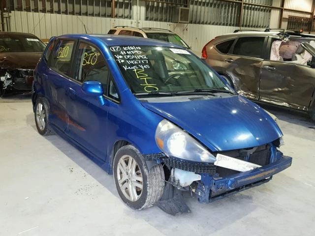 JHMGD38637S054192 - 2007 HONDA FIT S 蓝色 照片 1