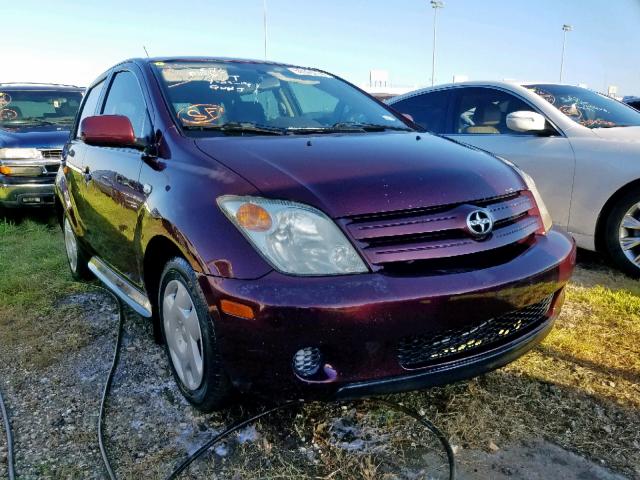 JTKKT624240075512 - 2004 TOYOTA SCION XA BURGUNDY photo 1