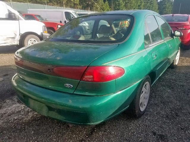 3FAFP13P22R144601 - 2002 FORD ESCORT GREEN photo 4