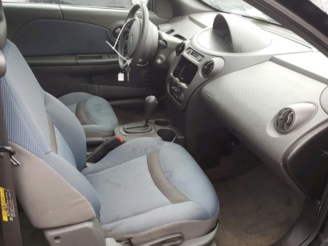 1G8AN12F73Z184134 - 2003 SATURN ION LEVEL BLACK photo 5