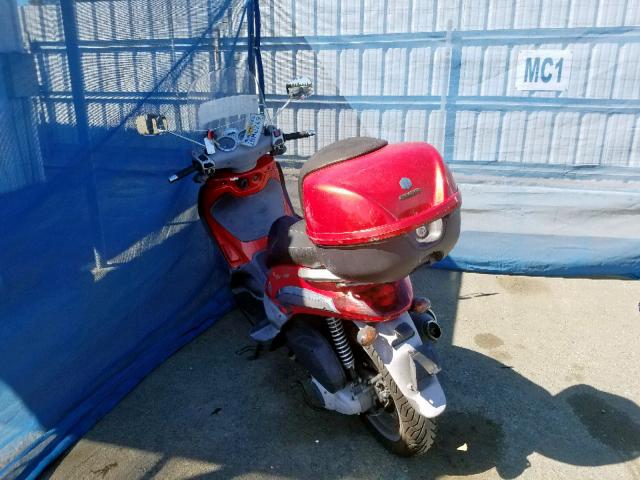 ZAPM289L265101123 - 2006 PIAGGIO BV 200 RED photo 3