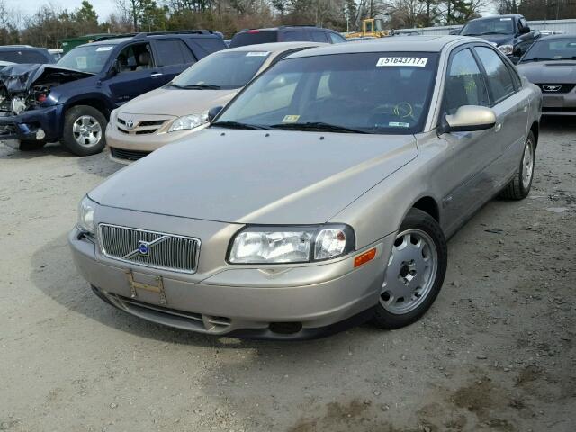 YV1TS92D221269068 - 2002 VOLVO S80 TAN photo 2