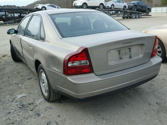 YV1TS92D221269068 - 2002 VOLVO S80 TAN photo 3