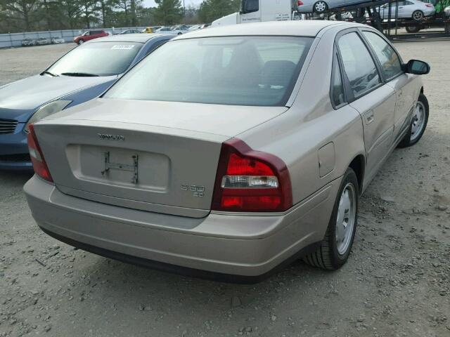 YV1TS92D221269068 - 2002 VOLVO S80 TAN photo 4