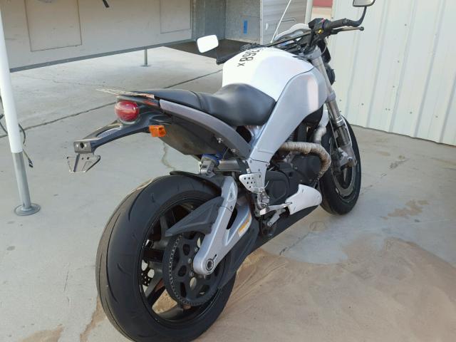 4MZKX02L963201636 - 2006 BUELL XB9SX CALI WHITE photo 4