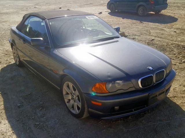 WBABS33401JY40498 - 2001 BMW 325 CI GRAY photo 1