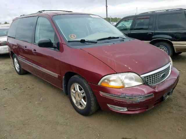 2FMZA52421BC06658 - 2001 FORD WINDSTAR S MAROON photo 1