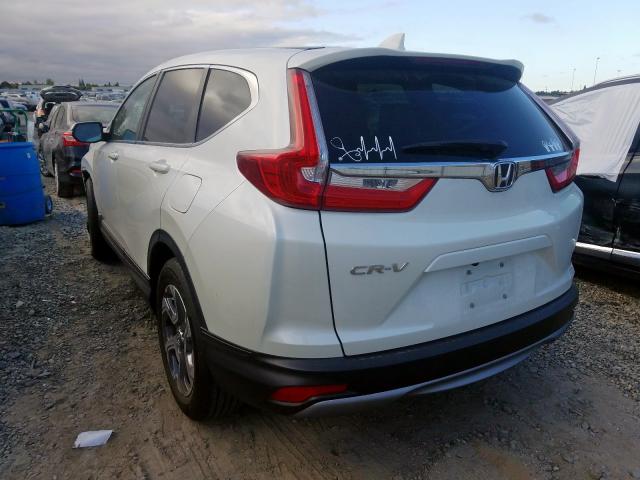 2HKRW1H81HH515156 - 2017 HONDA CR-V EXL WHITE photo 3