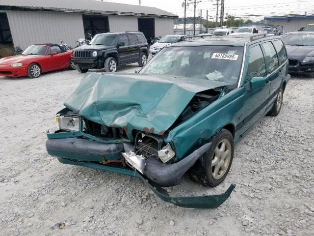 YV1LW5515S2085977 - 1995 VOLVO 850 BASE GREEN photo 2