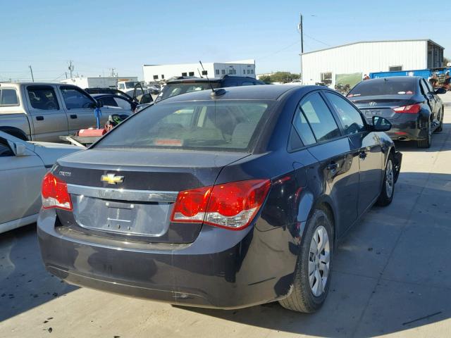 1G1PA5SH0F7149772 - 2015 CHEVROLET CRUZE LS PURPLE photo 4