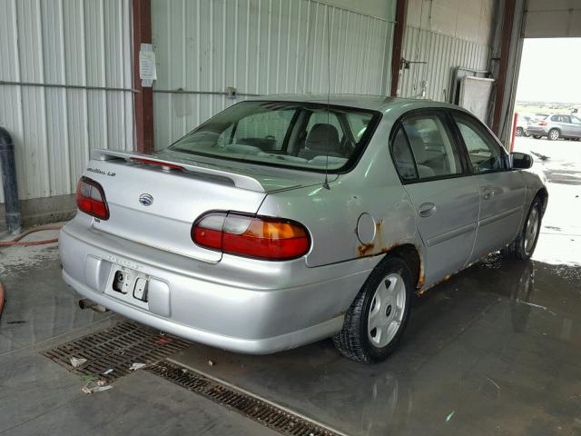 1G1NE52J016249481 - 2001 CHEVROLET MALIBU LS 银色 照片 4