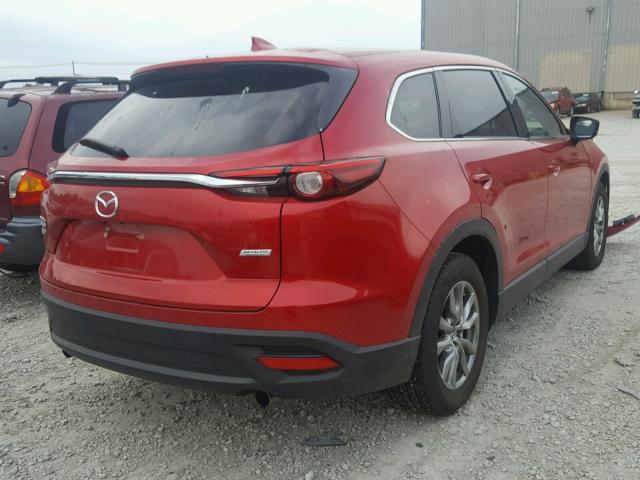 JM3TCACYXH0134352 - 2017 MAZDA CX-9 TOURI RED photo 4