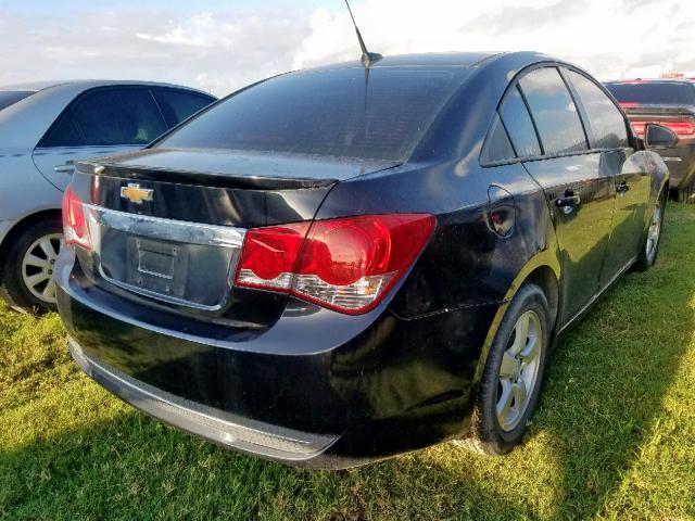 1G1PA5SH8D7153744 - 2013 CHEVROLET CRUZE LS BLACK photo 4