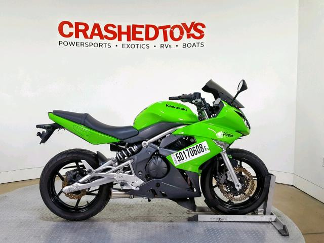 JKAEXEC109DA25311 - 2009 KAWASAKI EX650 C 绿色 照片 1